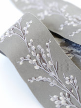 Laura Ashley Borders - Pussy Willow, Steel